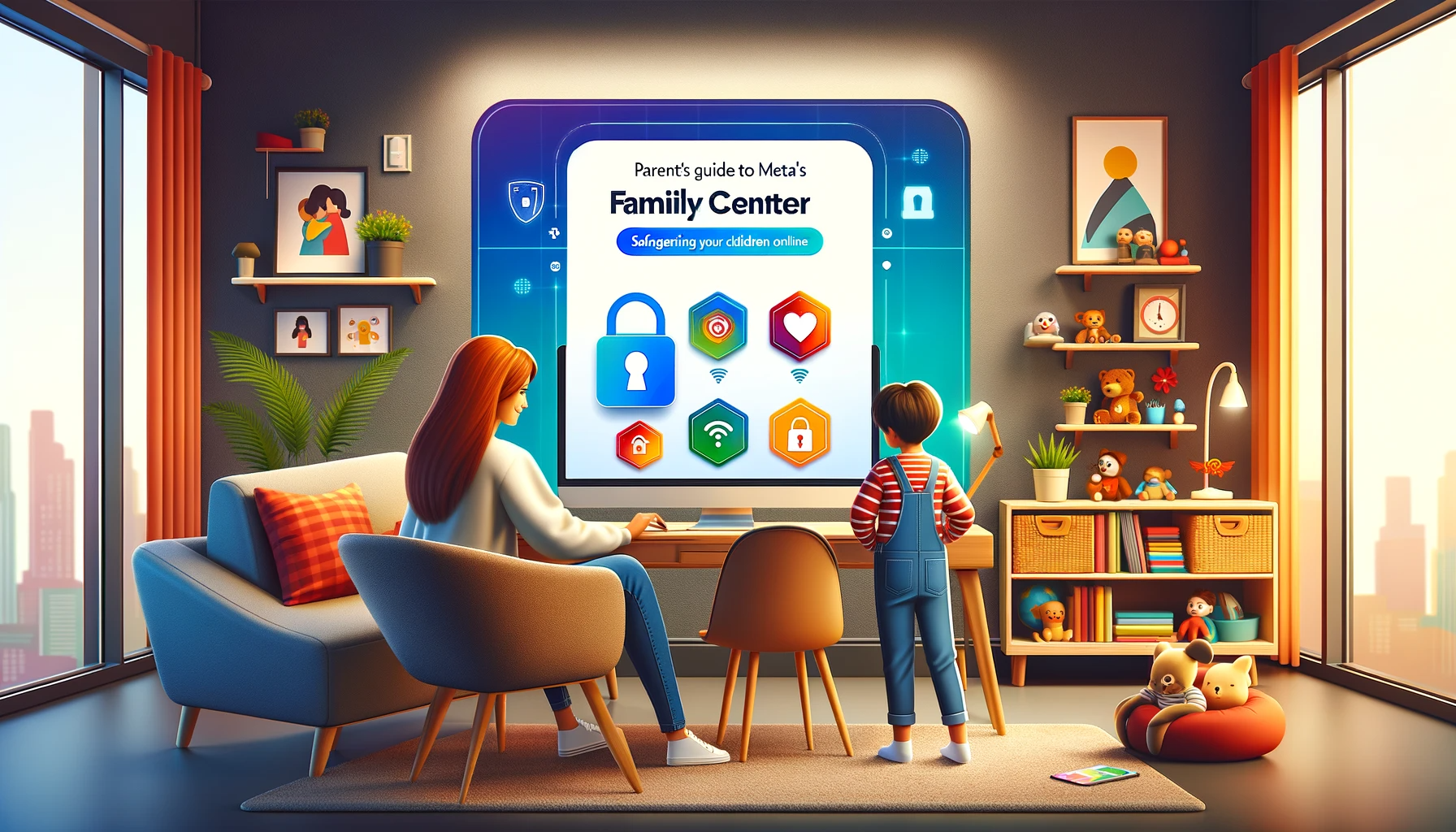 LiveCollege blog Image Parent's Guide to Meta's Family Center: Safeguarding Your Children Online